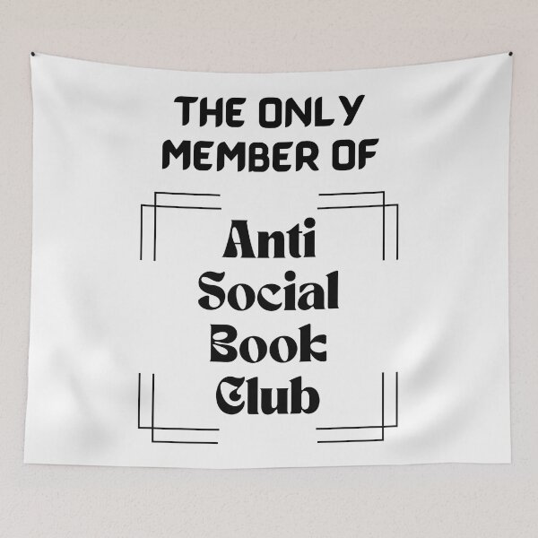 Item preview, Anti Social Book Club designed and sold by YrtemmyS.