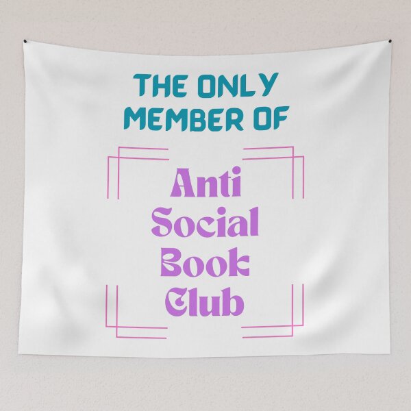 Item preview, Anti Social Book Club designed and sold by YrtemmyS.