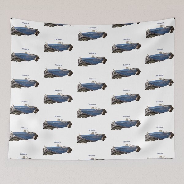 Aperçu de l'œuvre Papa rêve dessus, Austin 7, Voiture ancienne créée et vendue par Debsgiftware .
