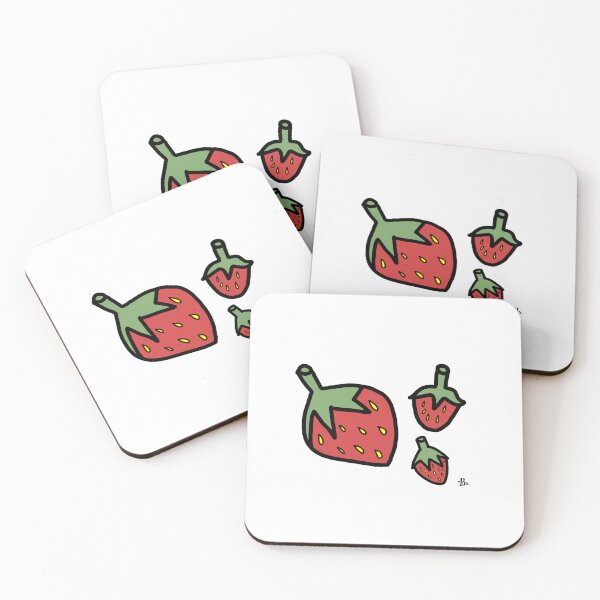 Item preview, strawberries designed and sold by Doodles Creations.