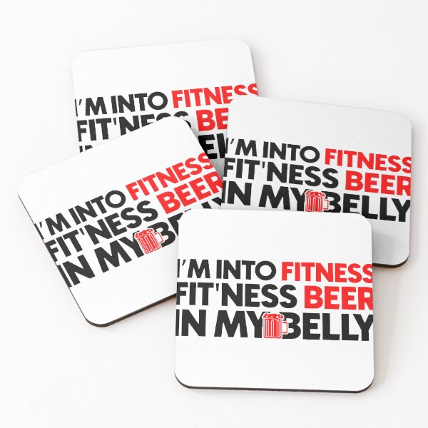 Item preview, I'm into fitness fit'ness beer in my belly designed and sold by Bigilyy.
