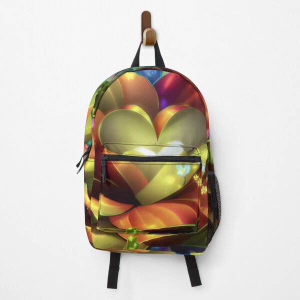 Item preview, Vibrant Neon Rainbow Nature Heart designed and sold by SassyArtistry.