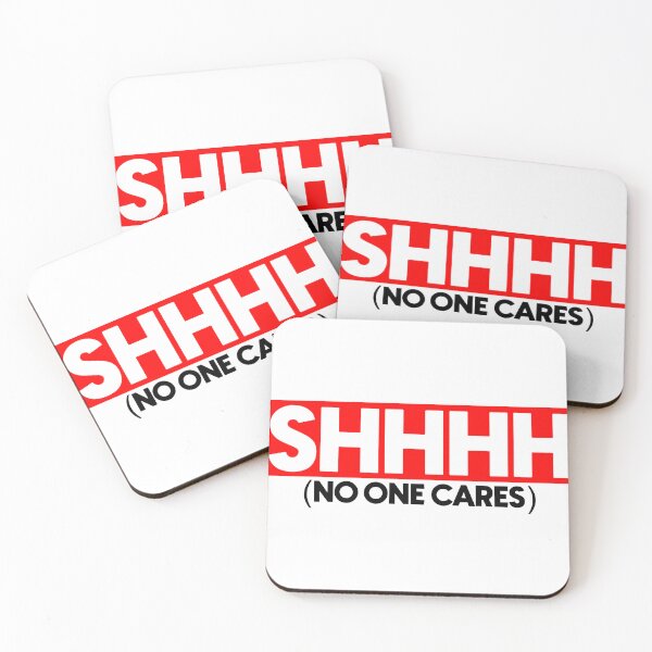 Item preview, Shhhh no one cares designed and sold by Bigilyy.