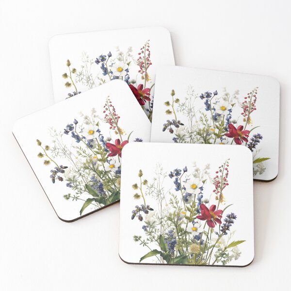Item preview, Wild Flowers Botanical Flower Nature designed and sold by ArtFromBeyond.