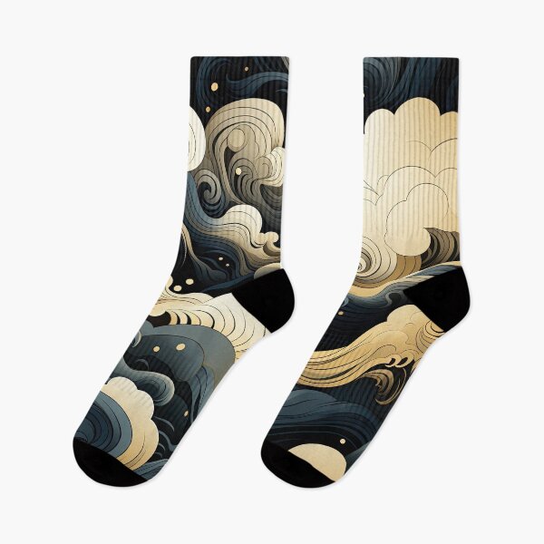 Item preview, Visual Harmony: A Drawing That Combines Elegant Patterns and Waves designed and sold by Belltwon.
