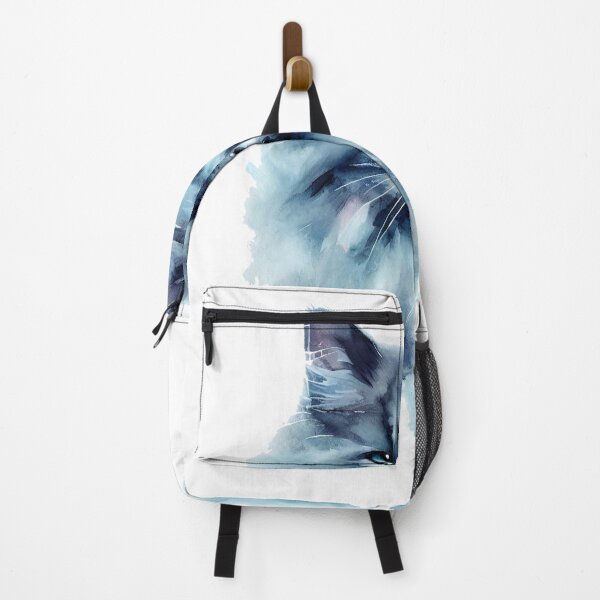 Item preview, Blue Cat Watercolor designed and sold by HcnDesigner.