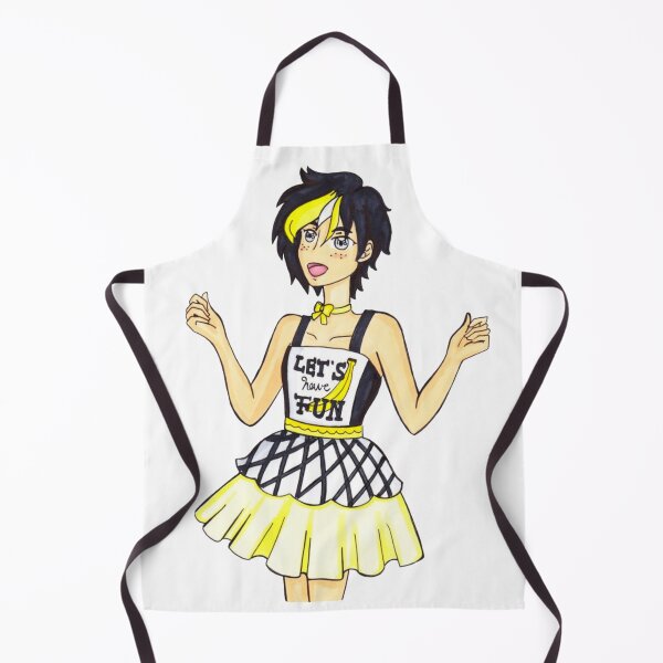 Item preview, Girl "Banana Icecream" with slogan "Let's have fun" designed and sold by Anmioma.