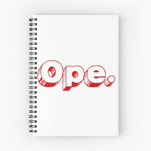 Item preview, Midwesterner “Ope” Funny Joke Design Red designed and sold by helloiamskye.