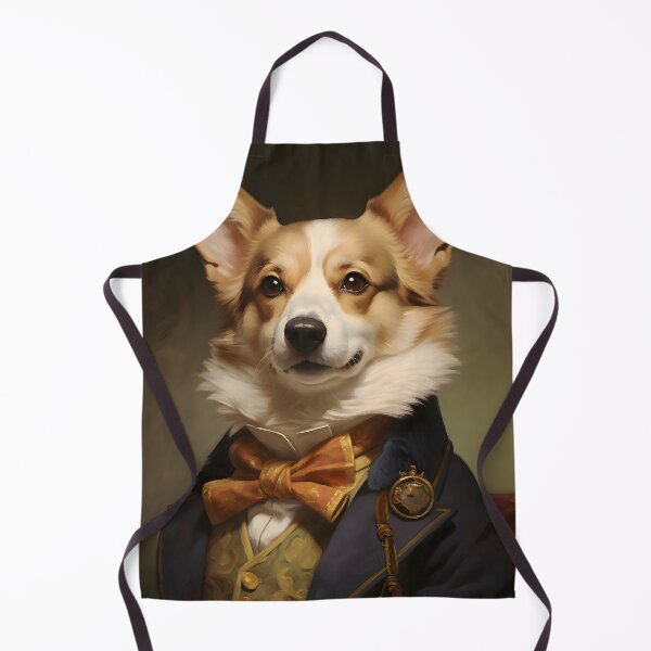 Item preview, Dapper Corgi Portrait Art designed and sold by ConfettiSkyArt.