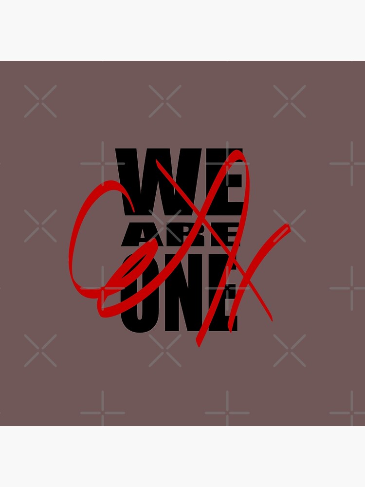 Thumbnail 2 of 2, Tote Bag, We Are One (in black) designed and sold by ANGELSONLY.