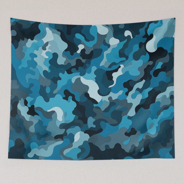 Item preview, Blue Camo designed and sold by shanessie6.