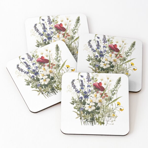 Item preview, Wild Flowers Botanical Flower Nature designed and sold by ArtFromBeyond.
