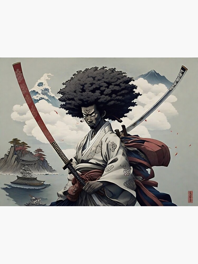 Afro Samurai - #0008 Poster for Sale by diegosilvaarts