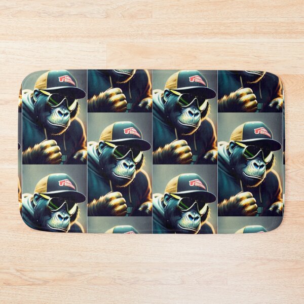 Item preview, a cool gorilla with a cap and sunglasses designed and sold by Pelzi100.