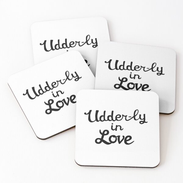 Item preview, Udder-ly in love cow wedding theme designed and sold by Polishandpaint.