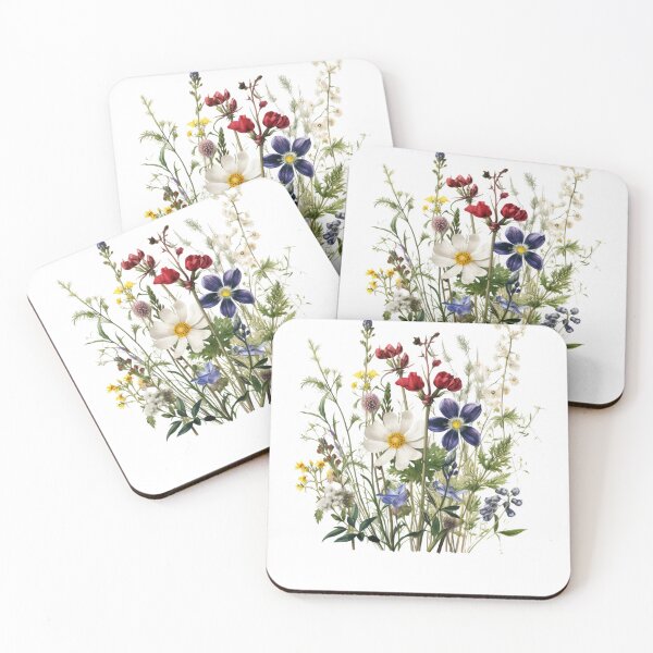 Item preview, Wild Flowers Botanical Flower Nature designed and sold by ArtFromBeyond.