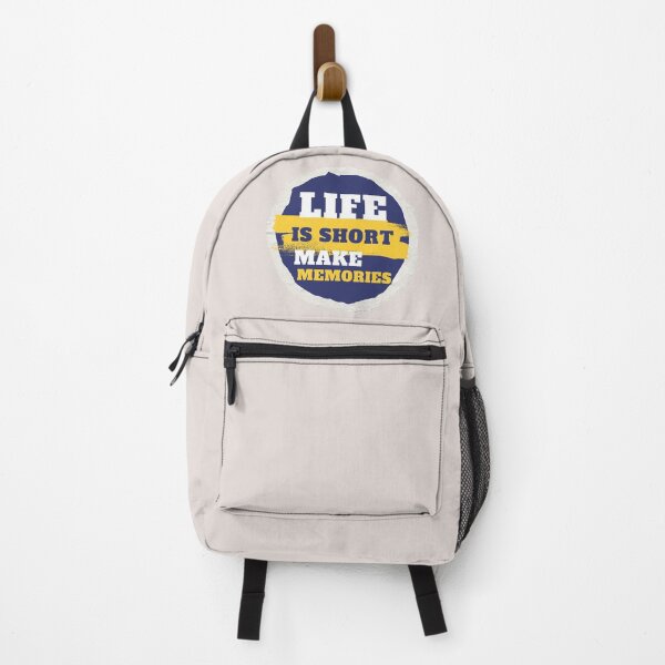 Item preview, Life is Short, Make Memories designed and sold by Chill and Joy Studio .