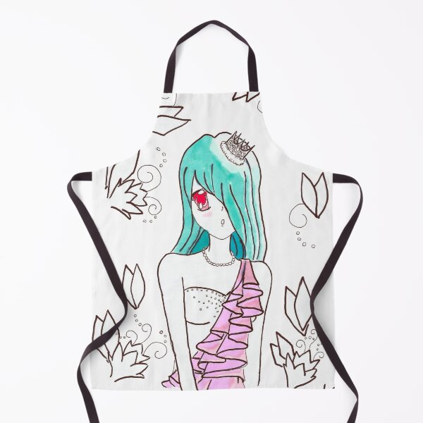 Item preview, Princess with turquoise hair designed and sold by Anmioma.