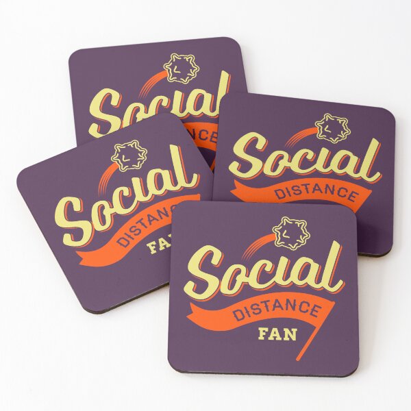 Item preview, Social Distance Fan designed and sold by visualcraftsman.