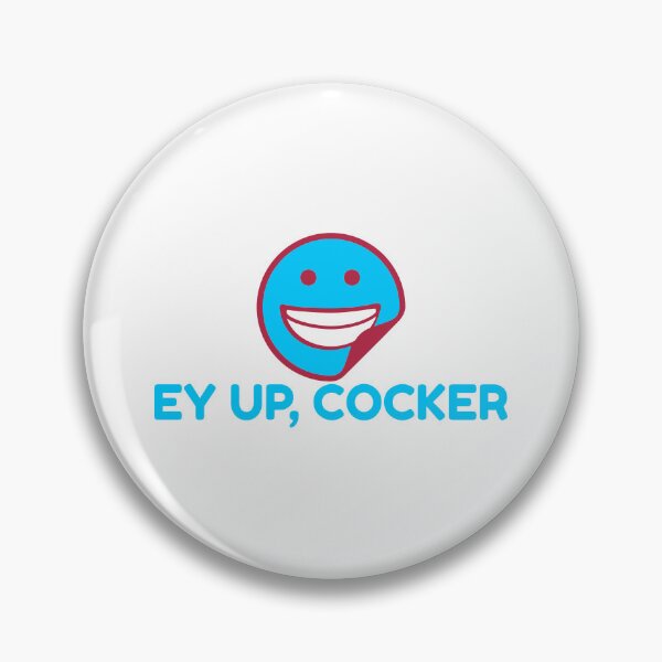 Item preview, Ey Up, Cocker designed and sold by PurelyPrintable.