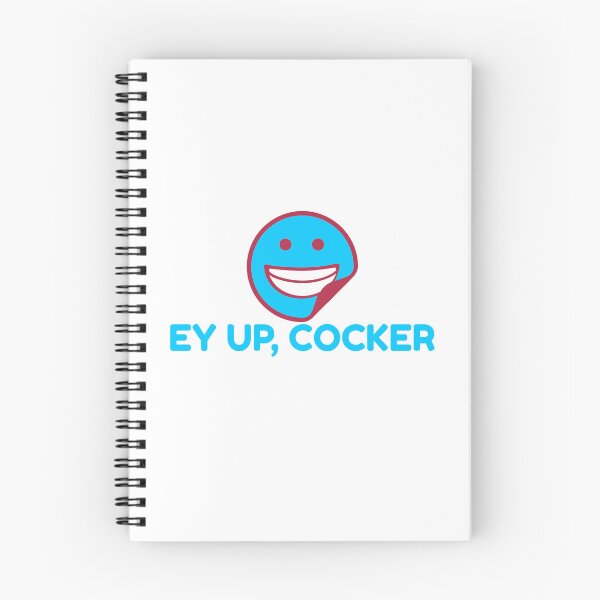 Item preview, Ey Up, Cocker designed and sold by PurelyPrintable.