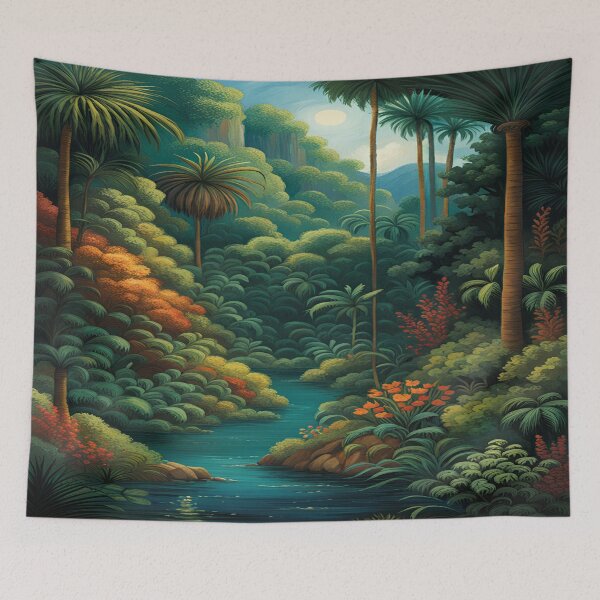 Item preview, Tropicalpunk Forestscape designed and sold by I-A-Troy.