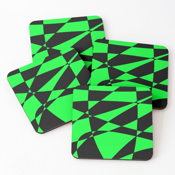 Item preview, black n green matrix pattern  designed and sold by TotalPickle.