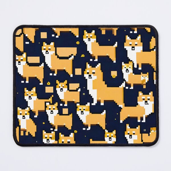 Item preview, Dogecoin Cryptocurrency Pixel Art designed and sold by CM7Designs.