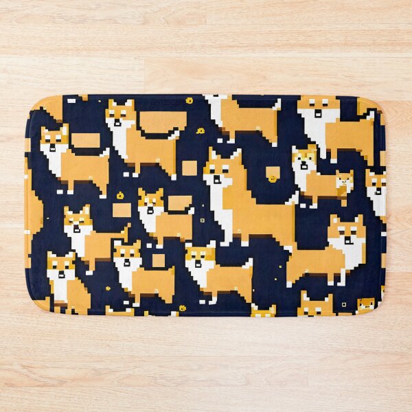 Item preview, Dogecoin Cryptocurrency Pixel Art designed and sold by CM7Designs.