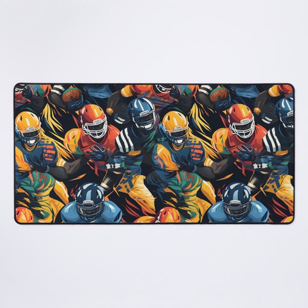 Item preview, Orange Helmet—Fall foliage fell this weekend without making hardly any sound. Kickoff formations for the Autumn Harvest Team were tried out and set that weekend. Autumn Design Fall Pattern. designed and sold by ignasirus.