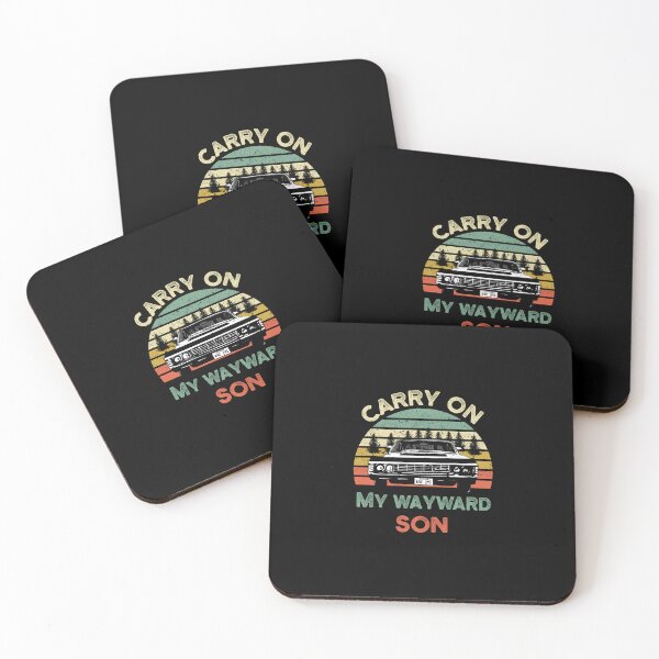 Item preview, Supernatural - Carry on my Wayward Son designed and sold by ThreadGen.