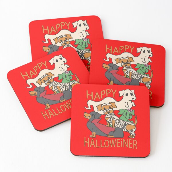 Item preview, Funny Halloween Humor Happy Halloweiner designed and sold by fantasticdesign.