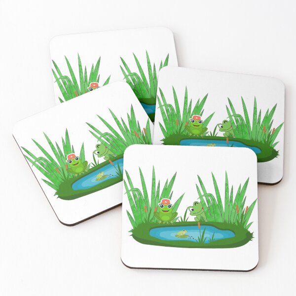 Item preview, funny frogs by the pond designed and sold by Prof-Ana.