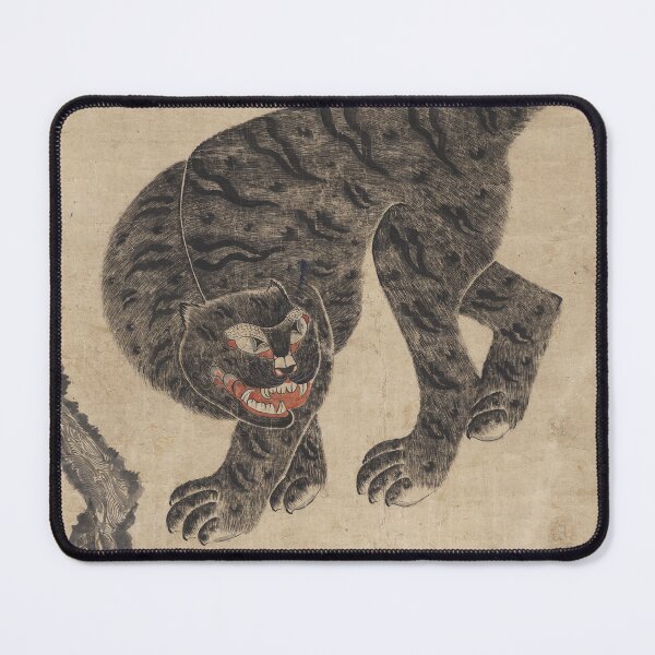 Item preview, Tiger art Korean art Home Decor for Animal Vintage Wall art Tiger painting designed and sold by allpalgo.