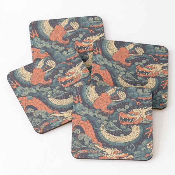 Item preview, Yakuza Dragons in my pillow - Yakuza Dragons in my cushion designed and sold by AvaelSandokan.