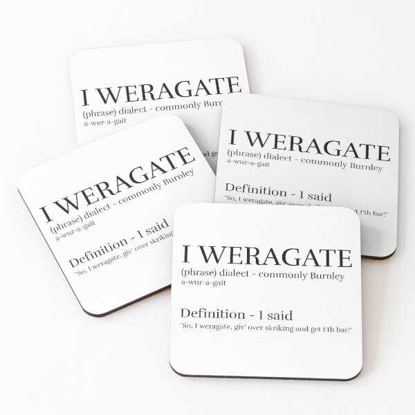 Item preview, I Weragate designed and sold by PurelyPrintable.