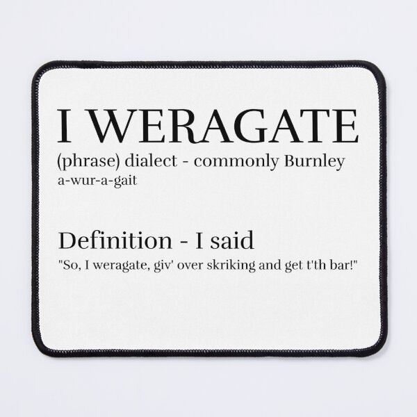 Item preview, I Weragate designed and sold by PurelyPrintable.