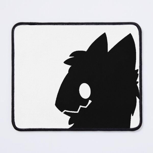 Item preview, Minimalist Protogen Clipart Black Simple designed and sold by SuperHaven.