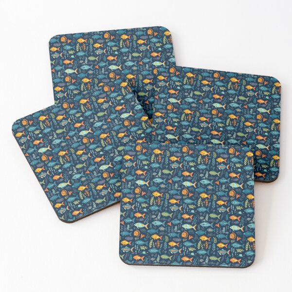 Item preview, Colorful Fish Pattern designed and sold by franktact.