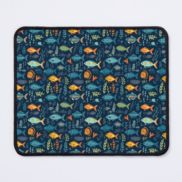 Item preview, Colorful Fish Pattern designed and sold by franktact.