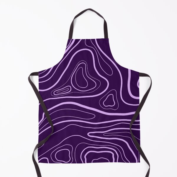 Item preview, Purple Topographical Line Art designed and sold by art-by-soma.