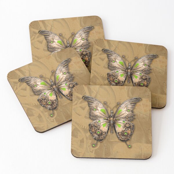 Item preview, Dystopian Steampunk Butterfly designed and sold by Retro Art Factory.