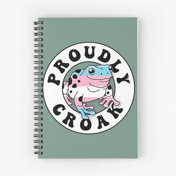 Item preview, Proudly Croak Froggy - Transgender designed and sold by BlissAndKittens.