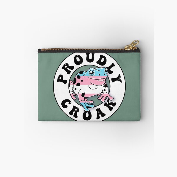 Item preview, Proudly Croak Froggy - Transgender designed and sold by BlissAndKittens.