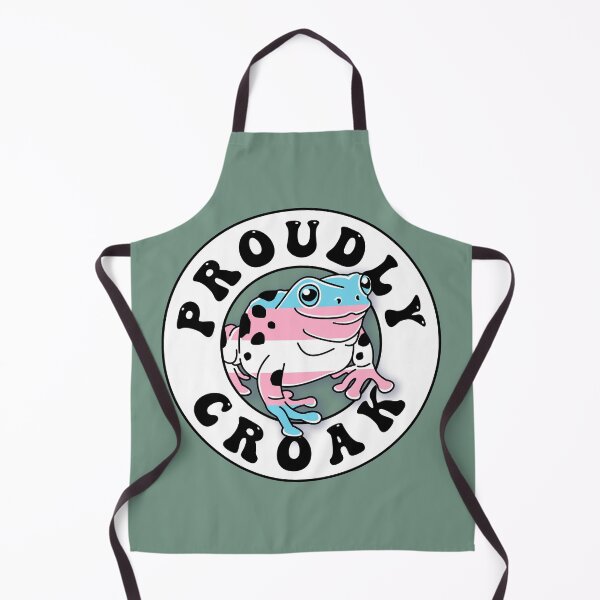 Item preview, Proudly Croak Froggy - Transgender designed and sold by BlissAndKittens.