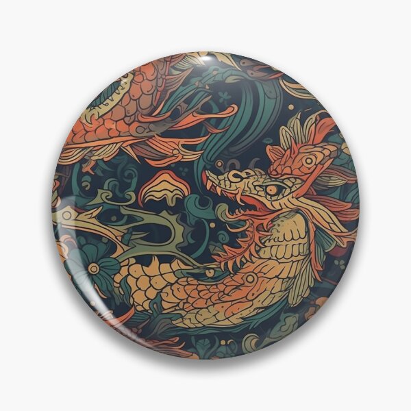 Item preview, Yakuza Dragon inspired pillow | Yakuzas Inspired Dragon Cushion designed and sold by AvaelSandokan.