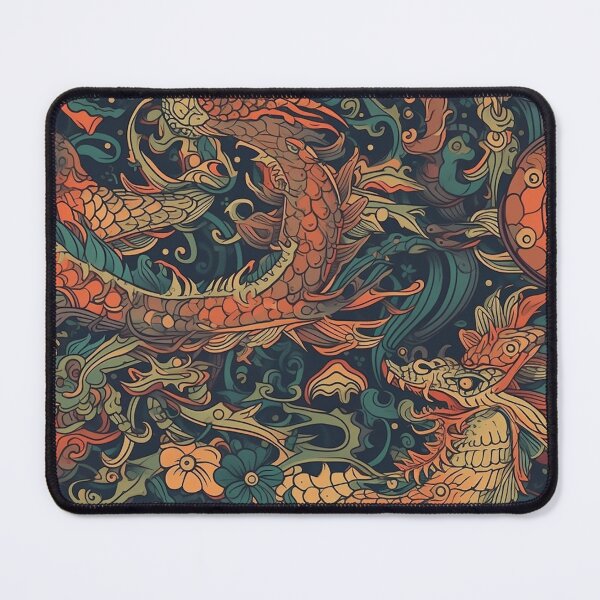 Item preview, Yakuza Dragon inspired pillow | Yakuzas Inspired Dragon Cushion designed and sold by AvaelSandokan.