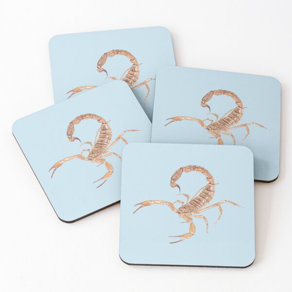 Item preview, YELLOW SCORPION or DEATHSTALKER-Leiurus quinquestriatus designed and sold by BEATRIZ ABAITUA.