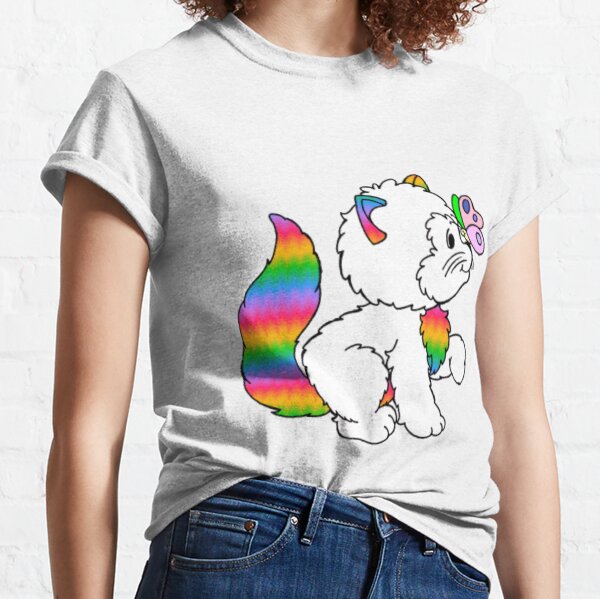 Woman Size Small Green Rainbow Brite T-shirt New on eBid United