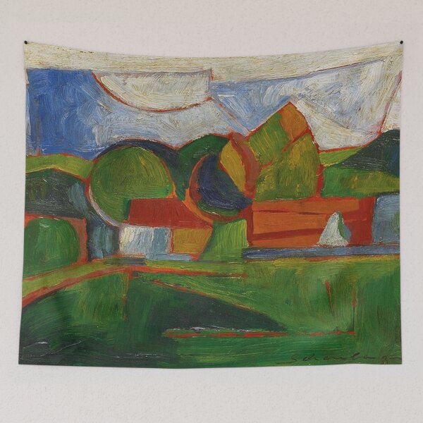Item preview, Abstract Landscape -Schamberg designed and sold by tomorrowsart.